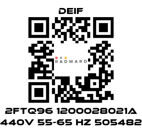 Deif-2FTQ96 1200028021A 440V 55-65 HZ 505482 price