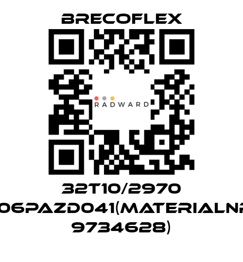 Brecoflex-32T10/2970 E06PAZD041(MATERIALNR. 9734628) price