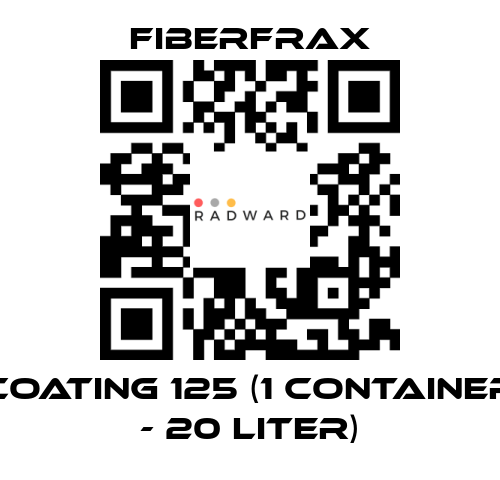 Fiberfrax-COATING 125 (1 container - 20 liter) price