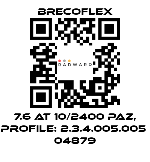 Brecoflex-7.6 AT 10/2400 PAZ, PROFILE: 2.3.4.005.005  04879 price