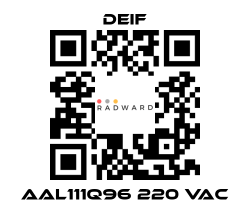 Deif-AAL111Q96 220 VAC price