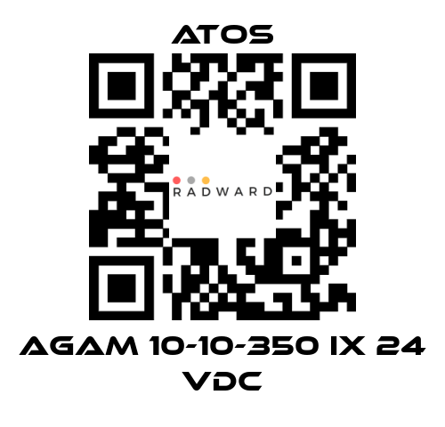 Atos-AGAM 10-10-350 IX 24 VDC price