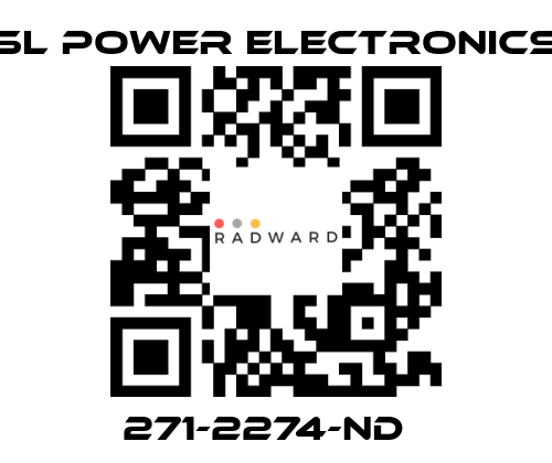 SL Power Electronics-271-2274-ND   price