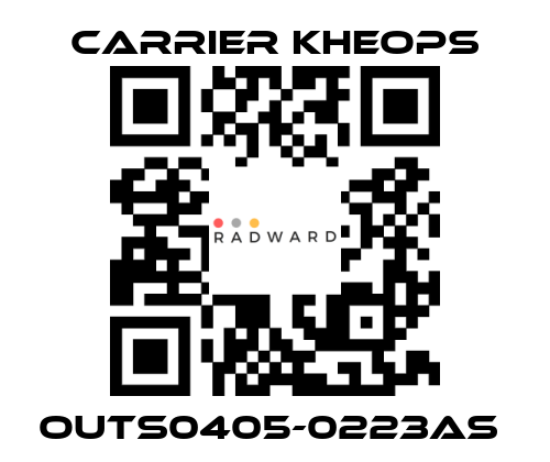 Carrier Kheops-OUTS0405-0223AS  price