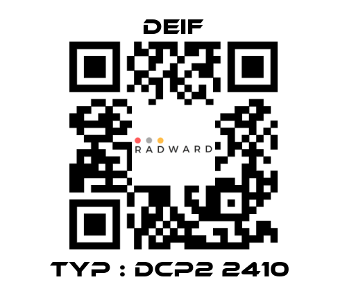 Deif-Typ : DCP2 2410  price