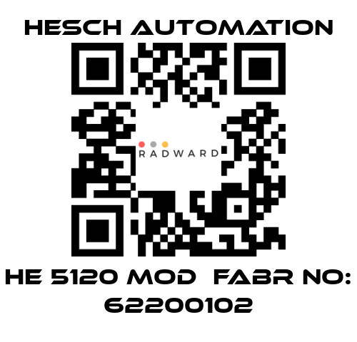 Hesch Automation-HE 5120 MOD  Fabr No: 62200102 price