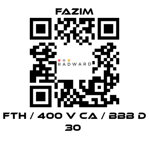 Fazim-FTH / 400 V CA / BBB D 30  price