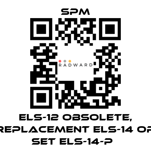 SPM Instrument-ELS-12 obsolete, replacement ELS-14 or set ELS-14-P   price