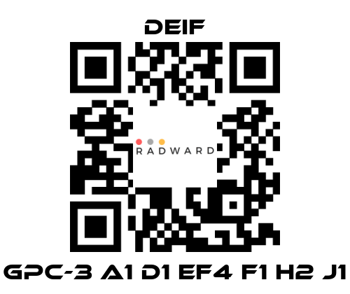 Deif-GPC-3 A1 D1 EF4 F1 H2 J1 price