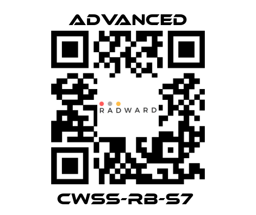 Advanced-CWSS-RB-S7  price