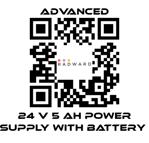 Advanced-24 V 5 Ah Power Supply with Battery  price