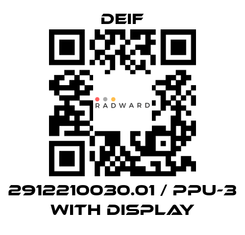 Deif-2912210030.01 / PPU-3 with display price