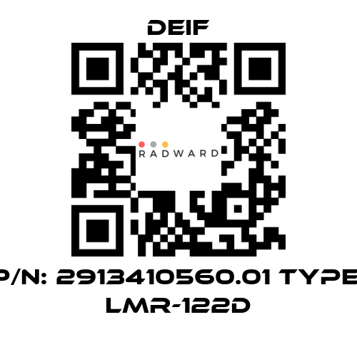 Deif-P/N: 2913410560.01 Type: LMR-122D price