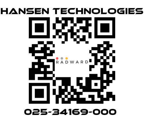 HANSEN TECHNOLOGIES-025-34169-000  price