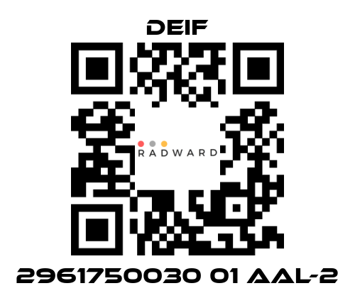 Deif-2961750030 01 AAL-2 price