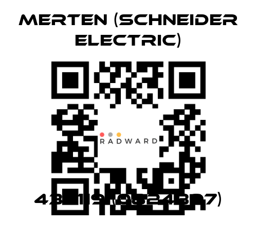 Merten (Schneider Electric)-432119 (0824397) price