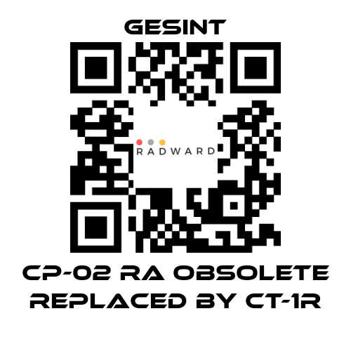 Gesint-CP-02 RA obsolete replaced by CT-1R price