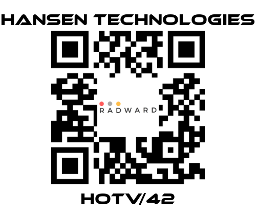 HANSEN TECHNOLOGIES-HOTV/42 price