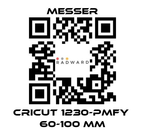 Messer-Cricut 1230-PMFY  60-100 mm price