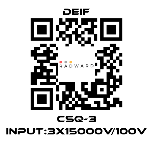 Deif-CSQ-3 Input:3x15000V/100V price