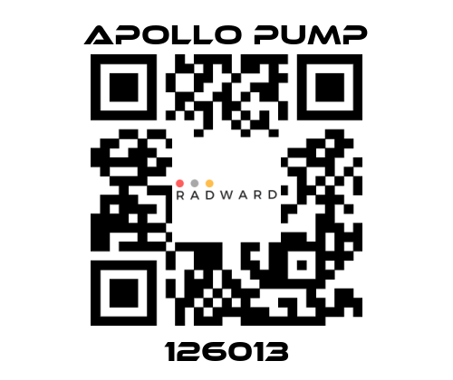 Apollo pump-126013 price