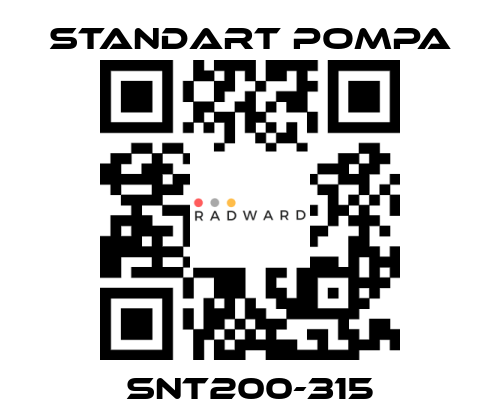 STANDART POMPA-SNT200-315 price