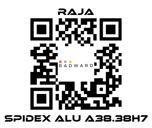 Raja-SPIDEX ALU A38.38H7 price