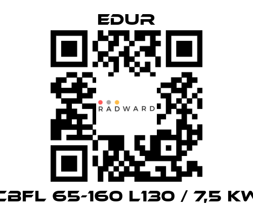 Edur-CBFL 65-160 L130 / 7,5 KW price