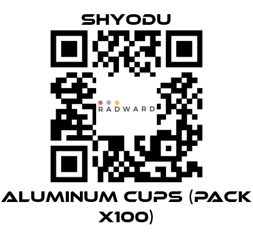 Shyodu-Aluminum Cups (pack x100) price