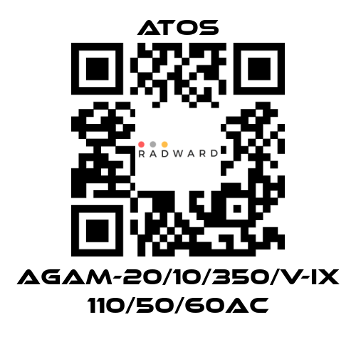 Atos-AGAM-20/10/350/V-IX 110/50/60AC price