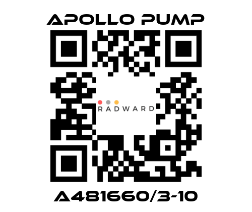 Apollo pump-A481660/3-10 price