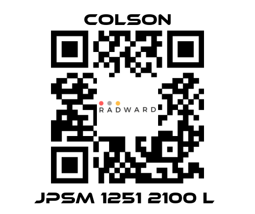 Colson-JPSM 1251 2100 L  price