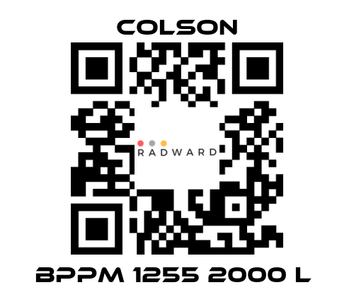 Colson-BPPM 1255 2000 L  price