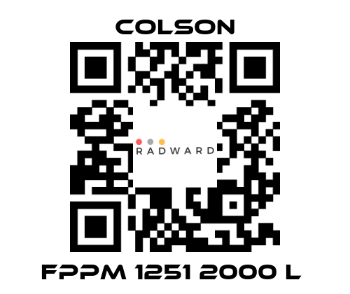 Colson-FPPM 1251 2000 L  price