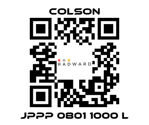 Colson-JPPP 0801 1000 L price