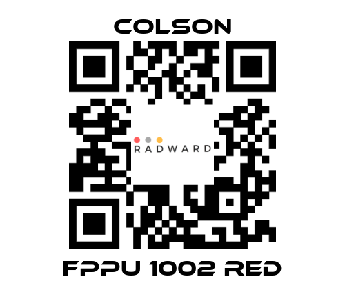 Colson-FPPU 1002 RED price