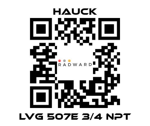 HAUCK-LVG 507E 3/4 NPT price