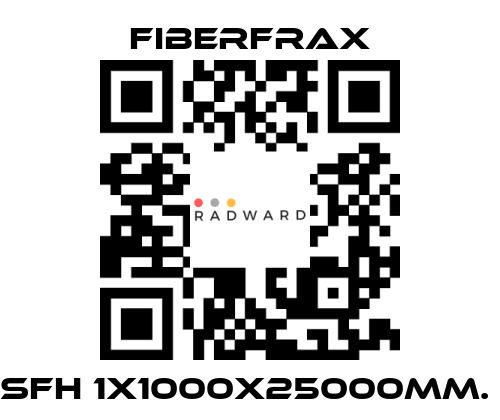 Fiberfrax-SFH 1X1000X25000MM.  price