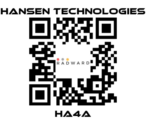 HANSEN TECHNOLOGIES-HA4A price