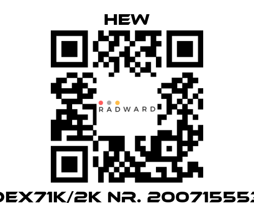 HEW-DEX71K/2K Nr. 200715553 price