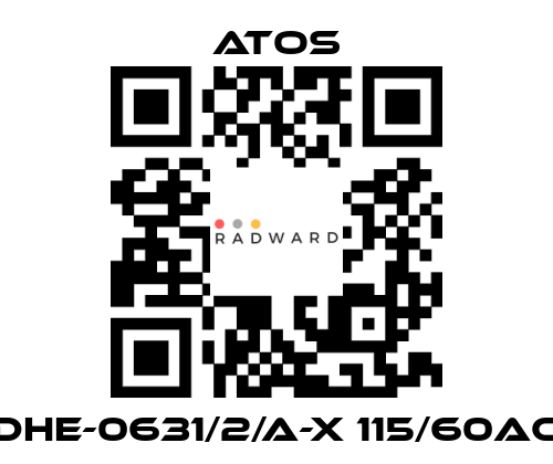 Atos-DHE-0631/2/A-X 115/60AC price