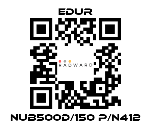 Edur-NUB500D/150 P/N412 price