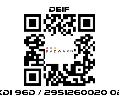 Deif-XDi 96D / 2951260020 02 price