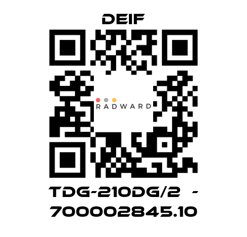 Deif-TDG-210DG/2  - 700002845.10 price