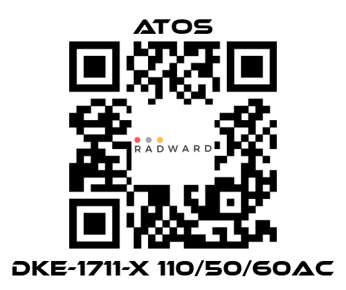 Atos-DKE-1711-X 110/50/60AC price