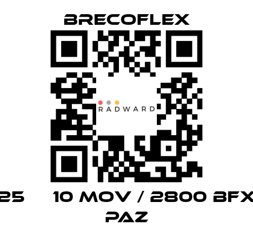 Brecoflex-25 АТ10 MOV / 2800 BFX PAZ price