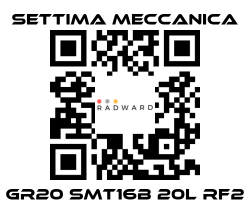 Settima Meccanica-GR20 SMT16B 20L RF2 price