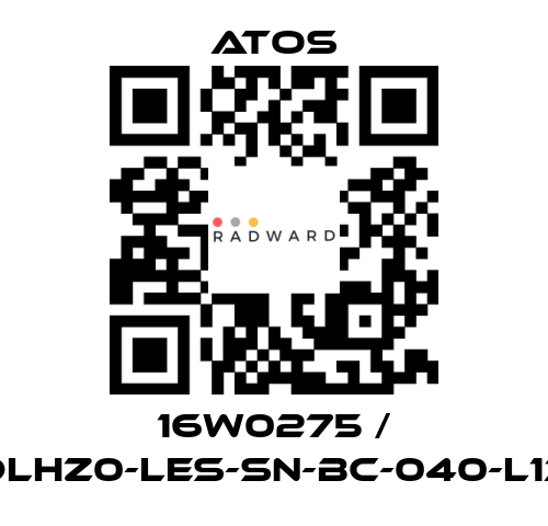 Atos-16W0275 / DLHZ0-LES-SN-BC-040-L13 price