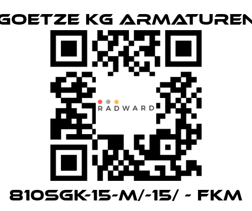 Goetze KG Armaturen-810sGK-15-m/-15/ - FKM price