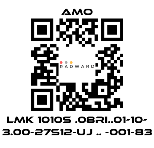 Amo-LMK 1010S .08RI..01-10- 3.00-27S12-UJ .. -001-83 price